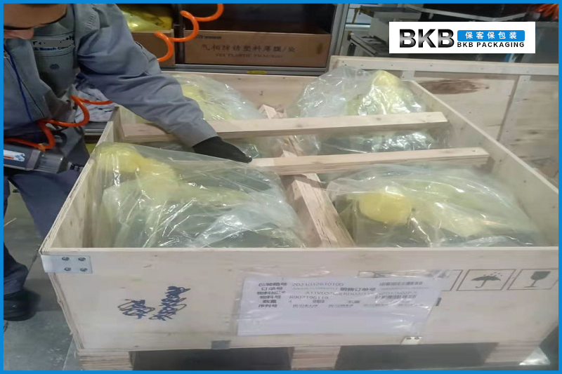 木箱包裝現(xiàn)場(chǎng)